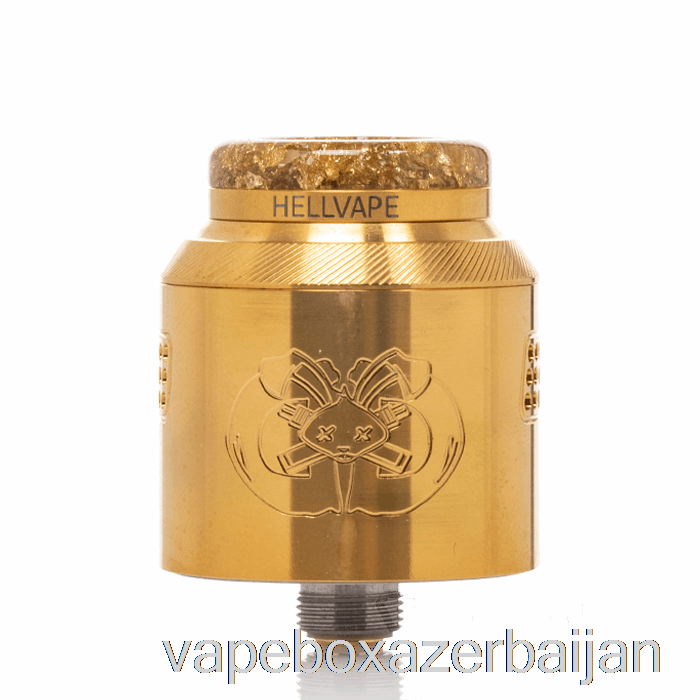 Vape Box Azerbaijan Hellvape Drop Dead 2 24mm RDA Gold